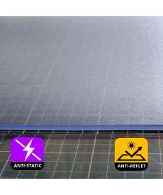 Tapis de coupe sur mesure - PVC 5mm - FROSTED ANTISTATIC