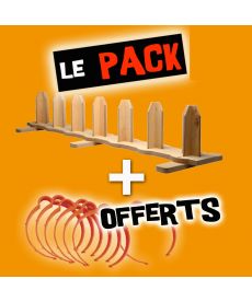 Pack meuble 7 rouleaux + clips